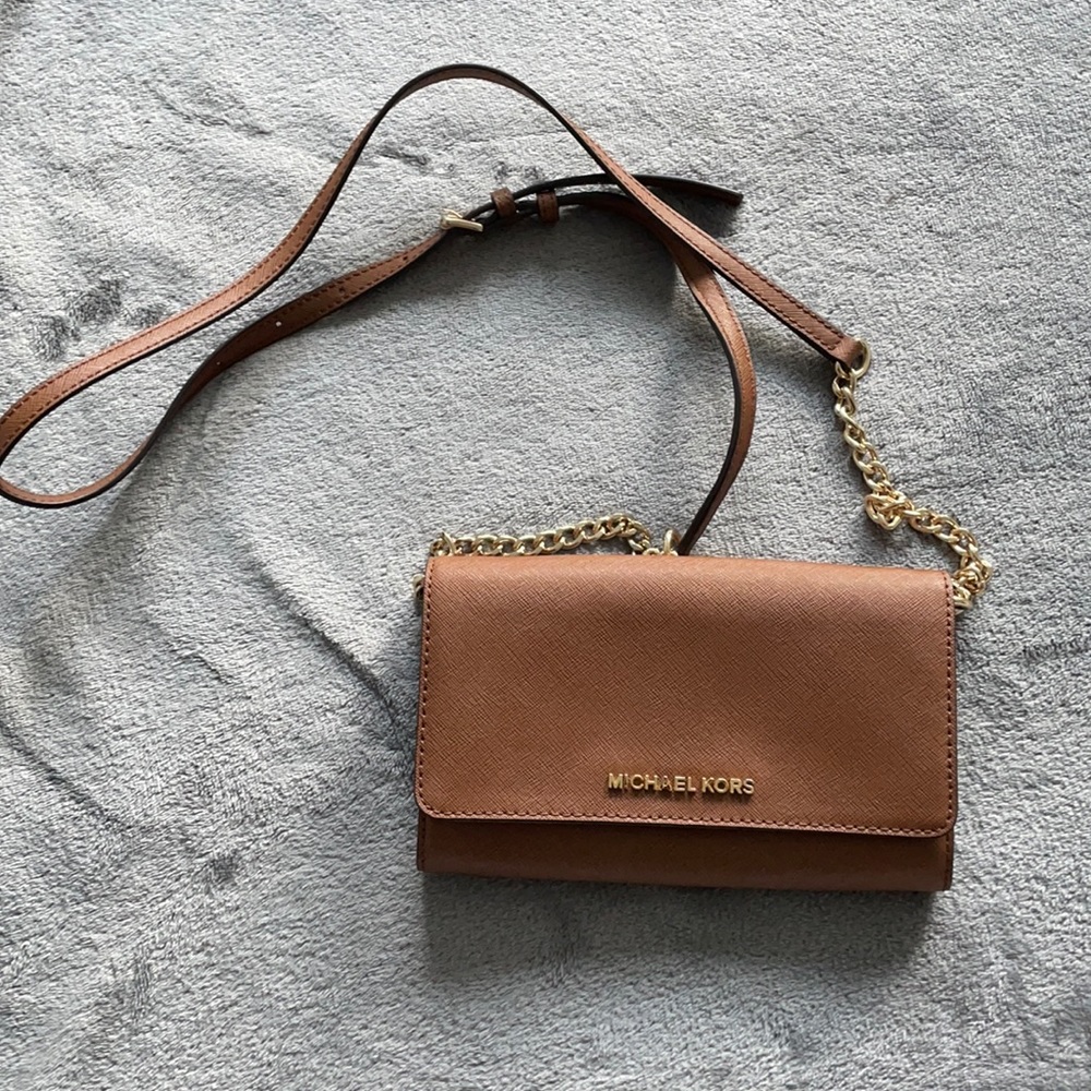 Brown Michael Kors cross body